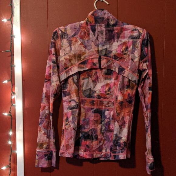 Lululemon Jacket + Short Set in Link Sun Dazed Silky Nulux - 6 - Picture 10 of 10